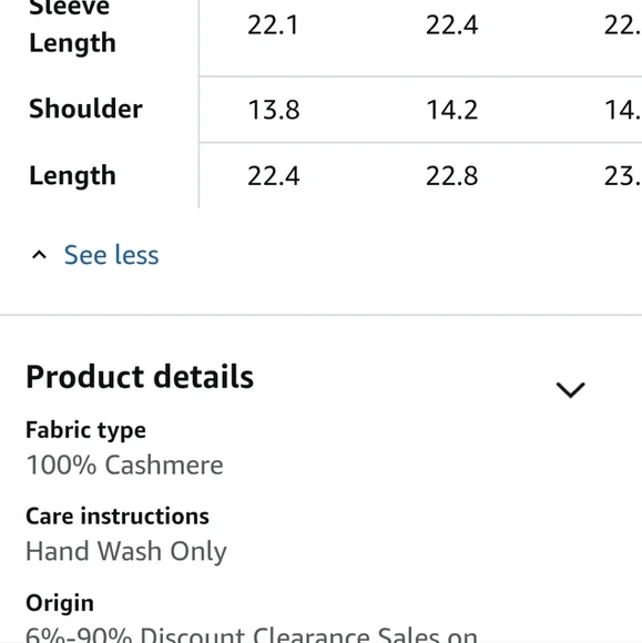 Soft Gray Cashmere Sweater - Picture 5 of 7